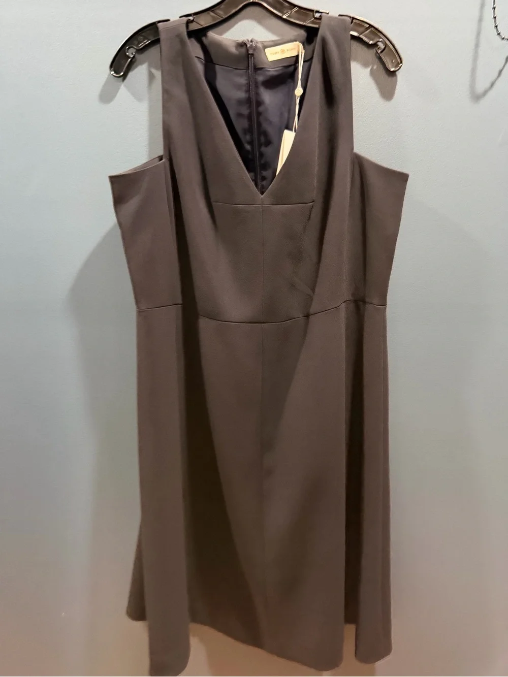 NWT navy Tory Burch sheath dress sz 14